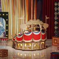 ROKR ROKR 3D Wooden Puzzle Tilt - A - Whirl DIY Music Box EA04 by LAB7 Malta, Europe