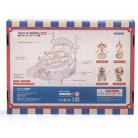 ROKR ROKR 3D Wooden Puzzle Tilt - A - Whirl DIY Music Box EA04 by LAB7 Malta, Europe