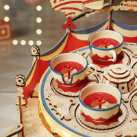 ROKR ROKR 3D Wooden Puzzle Tilt - A - Whirl DIY Music Box EA04 by LAB7 Malta, Europe