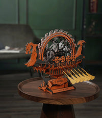 ROKR ROKR Viking Dragon Ship LK802 – Mechanical 3D Wooden Puzzle Model by LAB7 Malta, Europe