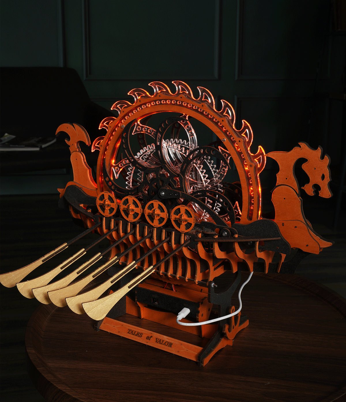 ROKR ROKR Viking Dragon Ship LK802 – Mechanical 3D Wooden Puzzle Model by LAB7 Malta, Europe