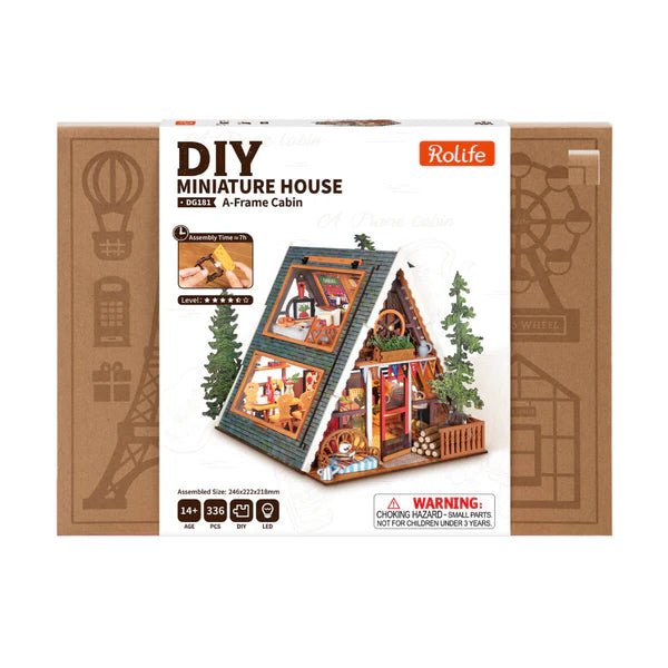 Rolife A - Frame Cabin DIY Miniature House DG181 by LAB7 Malta, Europe