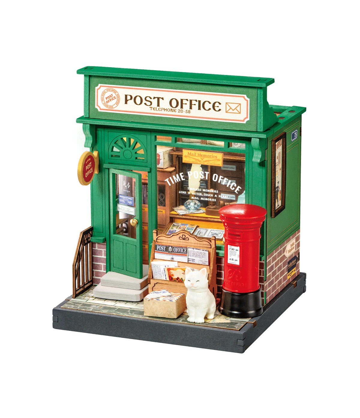 Rolife Rolife DIY Miniature House Century Post Office DS037 by LAB7 Malta, Europe