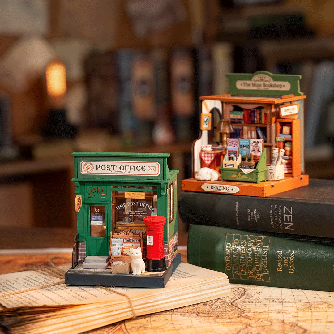 Rolife Rolife DIY Miniature House Century Post Office DS037 by LAB7 Malta, Europe