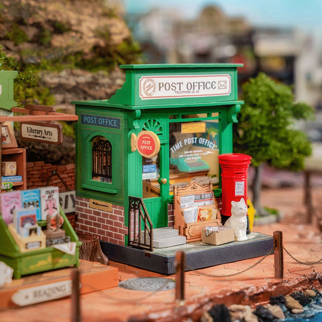 Rolife Rolife DIY Miniature House Century Post Office DS037 by LAB7 Malta, Europe