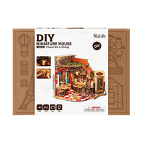 Rolife Rolife Cheers Bar & Dining DIY Miniature House Kit DG173 by LAB7 Malta, Europe