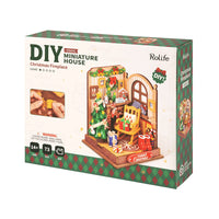Rolife Rolife Christmas Fireplace DIY Miniature House Kit DS041 by LAB7 Malta, Europe