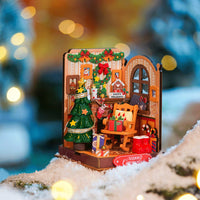 Rolife Rolife Christmas Fireplace DIY Miniature House Kit DS041 by LAB7 Malta, Europe