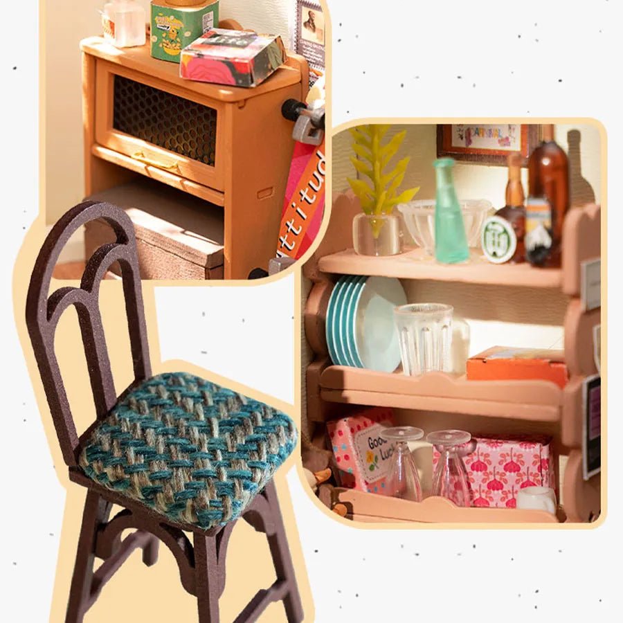 Rolife Rolife DIY Miniature House Cozy Kitchen DG159 by LAB7 Malta, Europe