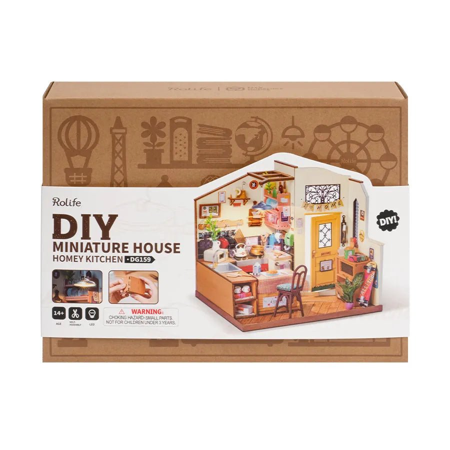 Rolife Rolife DIY Miniature House Cozy Kitchen DG159 by LAB7 Malta, Europe