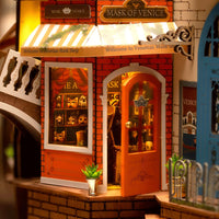 Rolife Rolife DIY Book Nook Romantic Venice Shelf Insert Kit TGB08 by LAB7 Malta, Europe