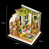 Rolife Rolife DIY Miniature Dollhouse Kit Miller’s Flower House DG108 by LAB7 Malta, Europe