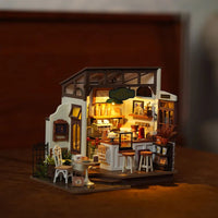 Rolife Rolife Slow Life Café DG162 – DIY Miniature Coffee Shop House Kit by LAB7 Malta, Europe