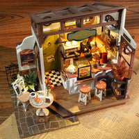 Rolife Rolife Slow Life Café DG162 – DIY Miniature Coffee Shop House Kit by LAB7 Malta, Europe