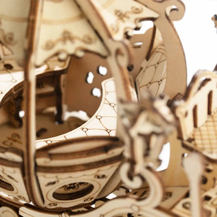 Rolife Pumpkin Cart 3D Wooden Puzzle TG302 by LAB7 Malta, Europe