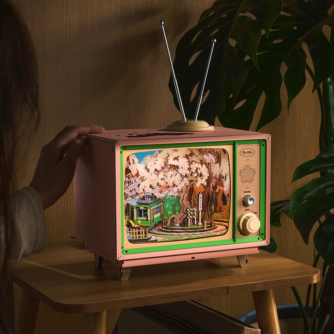 Rolife Rolife Sakura Dreamy Tour DIY Music Box 3D Wooden Puzzle AMT02 by LAB7 Malta, Europe