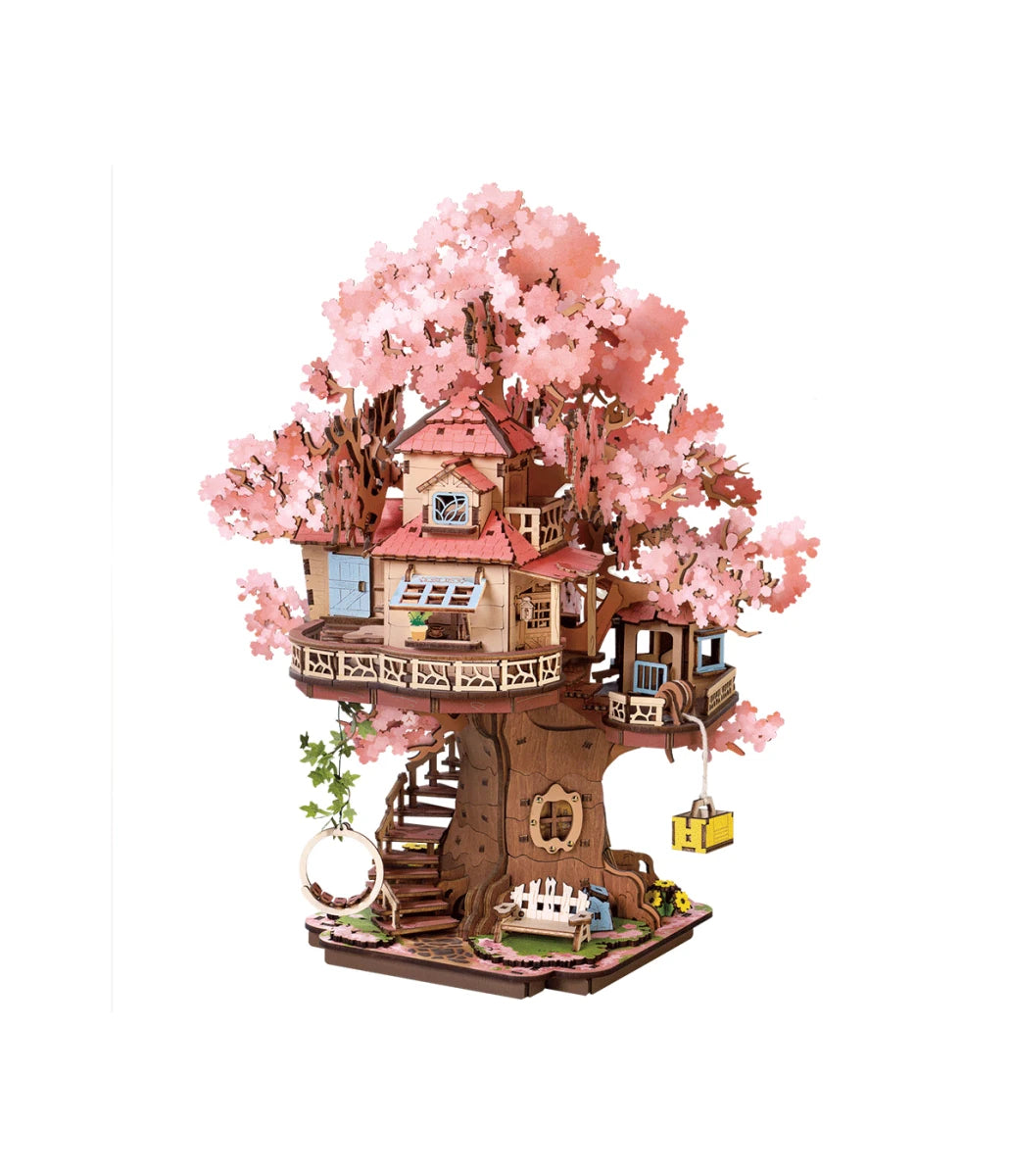Rolife Rolife Sakura Tree House DIY Wooden 3D Puzzle TGS04 by LAB7 Malta, Europe
