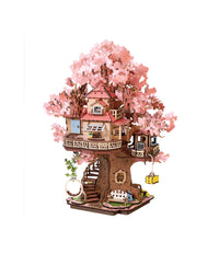 Rolife Rolife Sakura Tree House DIY Wooden 3D Puzzle TGS04 by LAB7 Malta, Europe