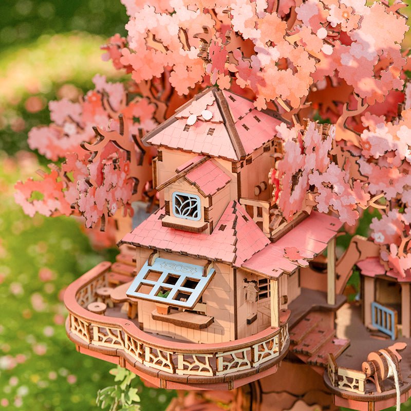 Rolife Rolife Sakura Tree House DIY Wooden 3D Puzzle TGS04 by LAB7 Malta, Europe