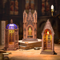 Rolife Rolife Twin - Tower Cathedral DIY 3D Wooden Puzzle TGA01 by LAB7 Malta, Europe