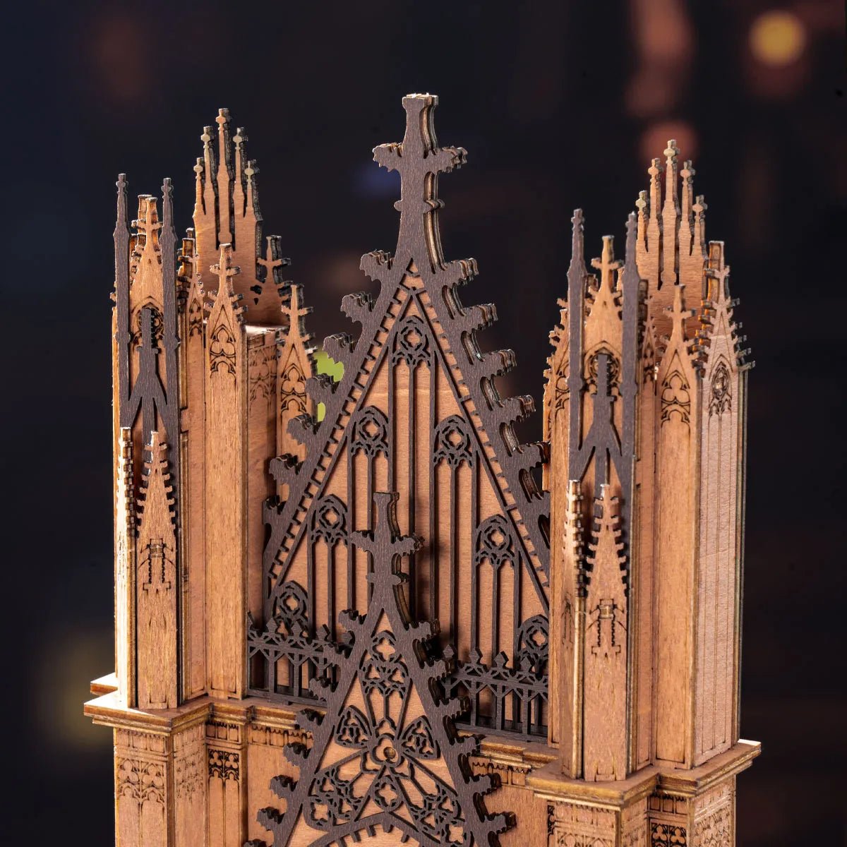 Rolife Rolife Twin - Tower Cathedral DIY 3D Wooden Puzzle TGA01 by LAB7 Malta, Europe