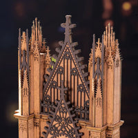 Rolife Rolife Twin - Tower Cathedral DIY 3D Wooden Puzzle TGA01 by LAB7 Malta, Europe