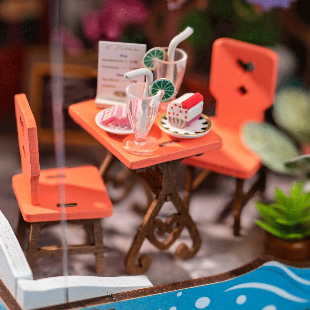 Rolife Rolife DIY Miniature House Sea Holiday Restaurant DS039 by LAB7 Malta, Europe