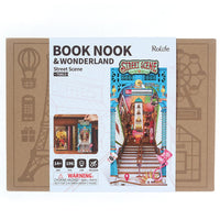 Rolife Rolife Street Scene TGB13 – DIY Urban Subway Exit Book Nook Shelf Insert by LAB7 Malta, Europe