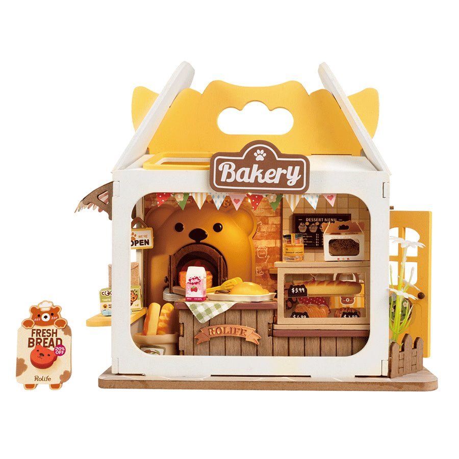 Rolife Rolife DIY Miniature House Kit Teddy’s Breadbox DS033 by LAB7 Malta, Europe