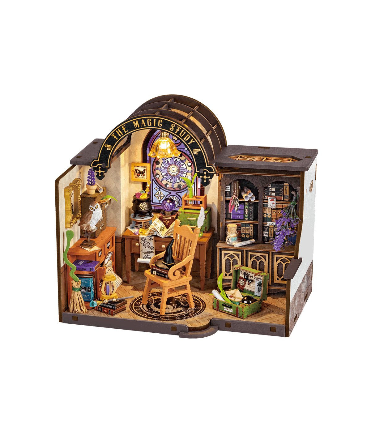 Rolife Rolife The Magic Study DG166 – DIY Miniature Wizard Room House Kit by LAB7 Malta, Europe