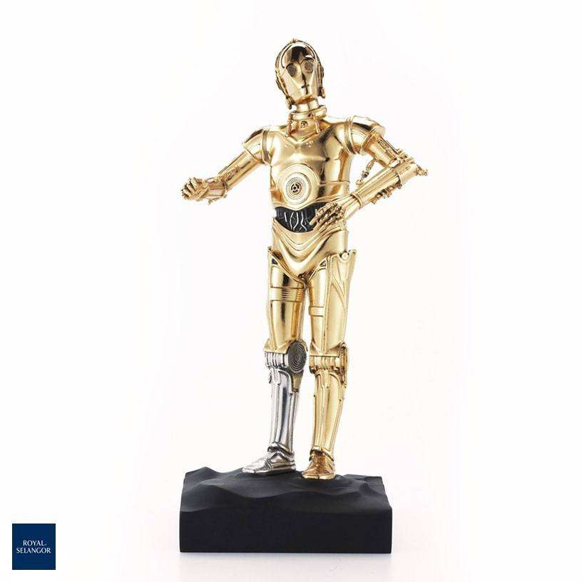 LAB7 Royal Selangor Star Wars Pewter Collectible Statue C - 3PO Limited Edition 23 cm by LAB7 Malta, Europe
