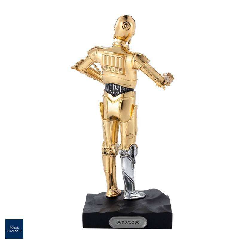 LAB7 Royal Selangor Star Wars Pewter Collectible Statue C - 3PO Limited Edition 23 cm by LAB7 Malta, Europe