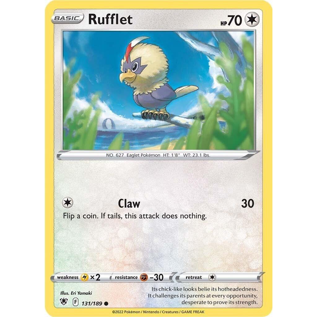 The Pokemon Company Rufflet (131/189) (SWSH10: Astral Radiance) by LAB7 Malta, Europe