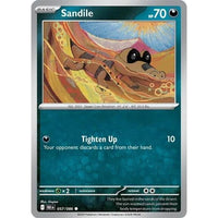Pokemon Sandile (057/086) (SV: Black Bolt) by LAB7 Malta, Europe