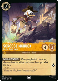 Ravensburger Scrooge McDuck - On the Right Track (8/204) (Whispers in the Well) by LAB7 Malta, Europe