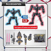 Bandai SD Gundam Cross Silhouette: Unicorn Gundam 2 Banshee (Destroy Mode) & Banshee Norn Parts Set by LAB7 Malta, Europe