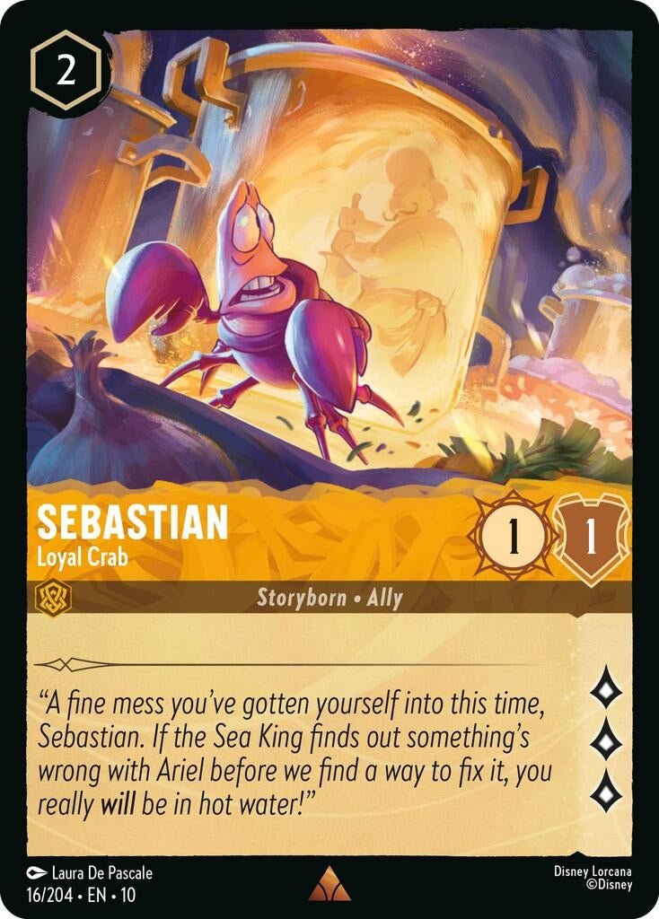 Ravensburger Sebastian - Loyal Crab (16/204) (Whispers in the Well) by LAB7 Malta, Europe