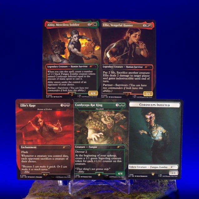 Wizards Of The Coast Secret Lair x The Last of Us Part II MTG Card Set by LAB7 Malta, Europe