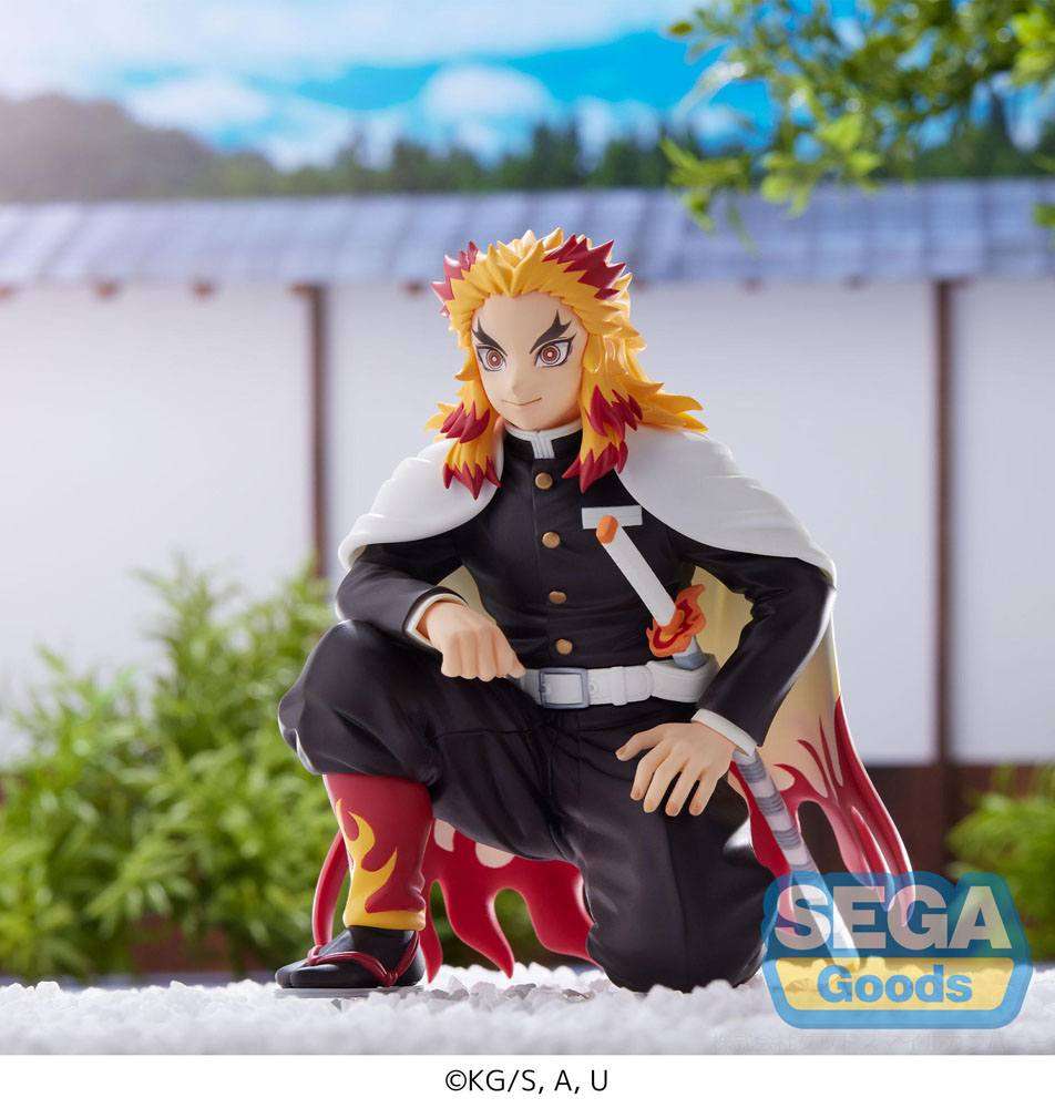 SEGA Sega Demon Slayer: Kimetsu no Yaiba PM Perching PVC Statue Kyojuro Rengoku (Hashira Meeting) 12 cm by LAB7 Malta, Europe