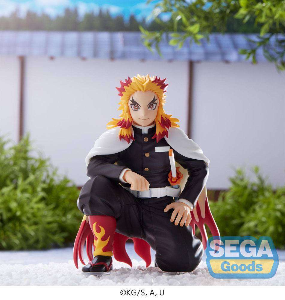 SEGA Sega Demon Slayer: Kimetsu no Yaiba PM Perching PVC Statue Kyojuro Rengoku (Hashira Meeting) 12 cm by LAB7 Malta, Europe