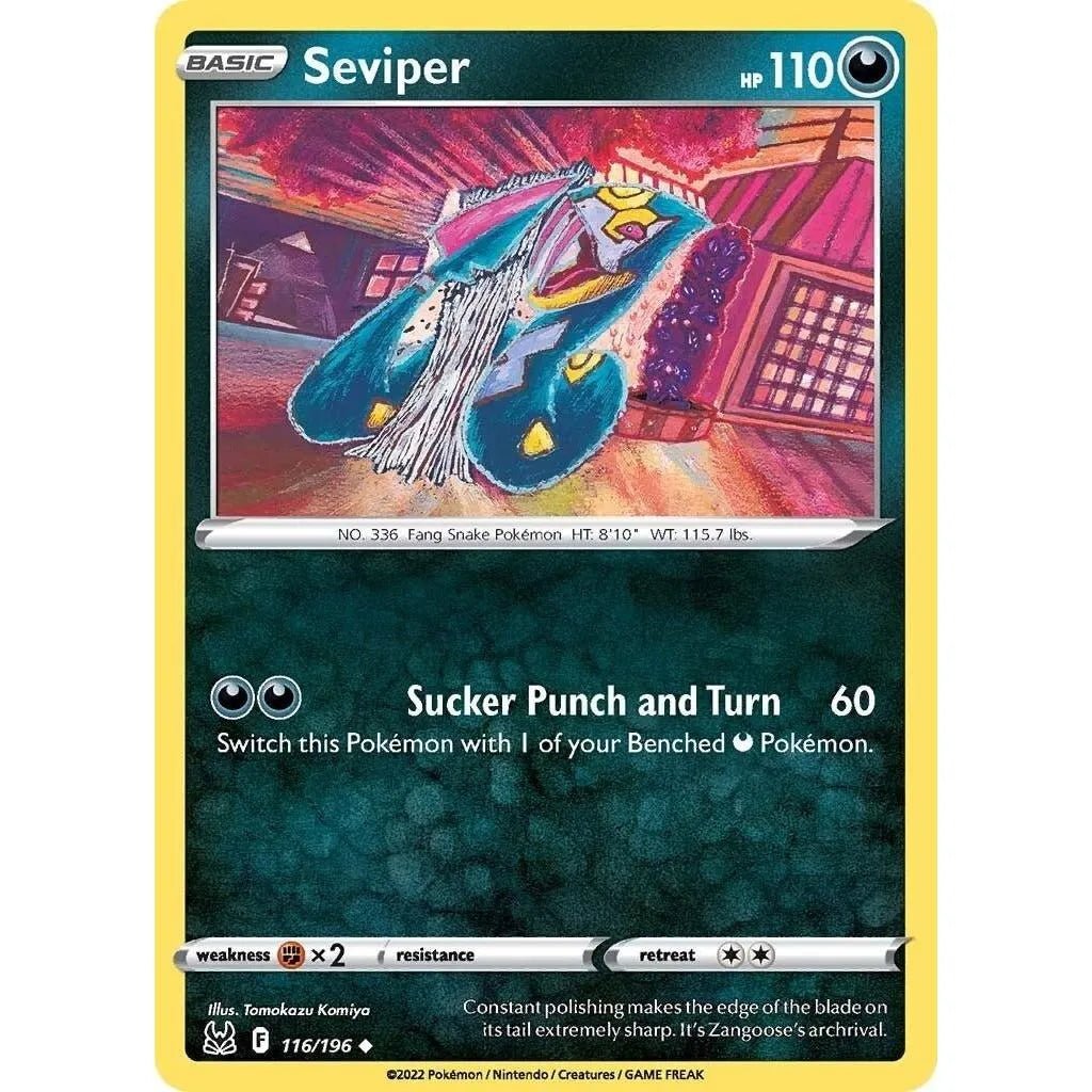 Seviper (116/196) (SWSH11: Lost Origin) in Malta | LAB7