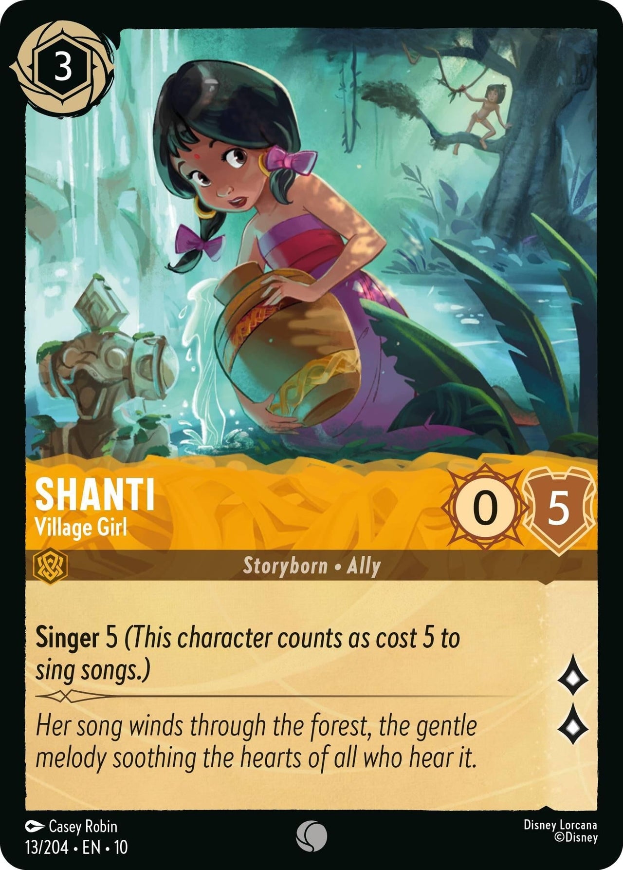 Ravensburger Shanti - Village Girl (13/204) (Whispers in the Well) by LAB7 Malta, Europe