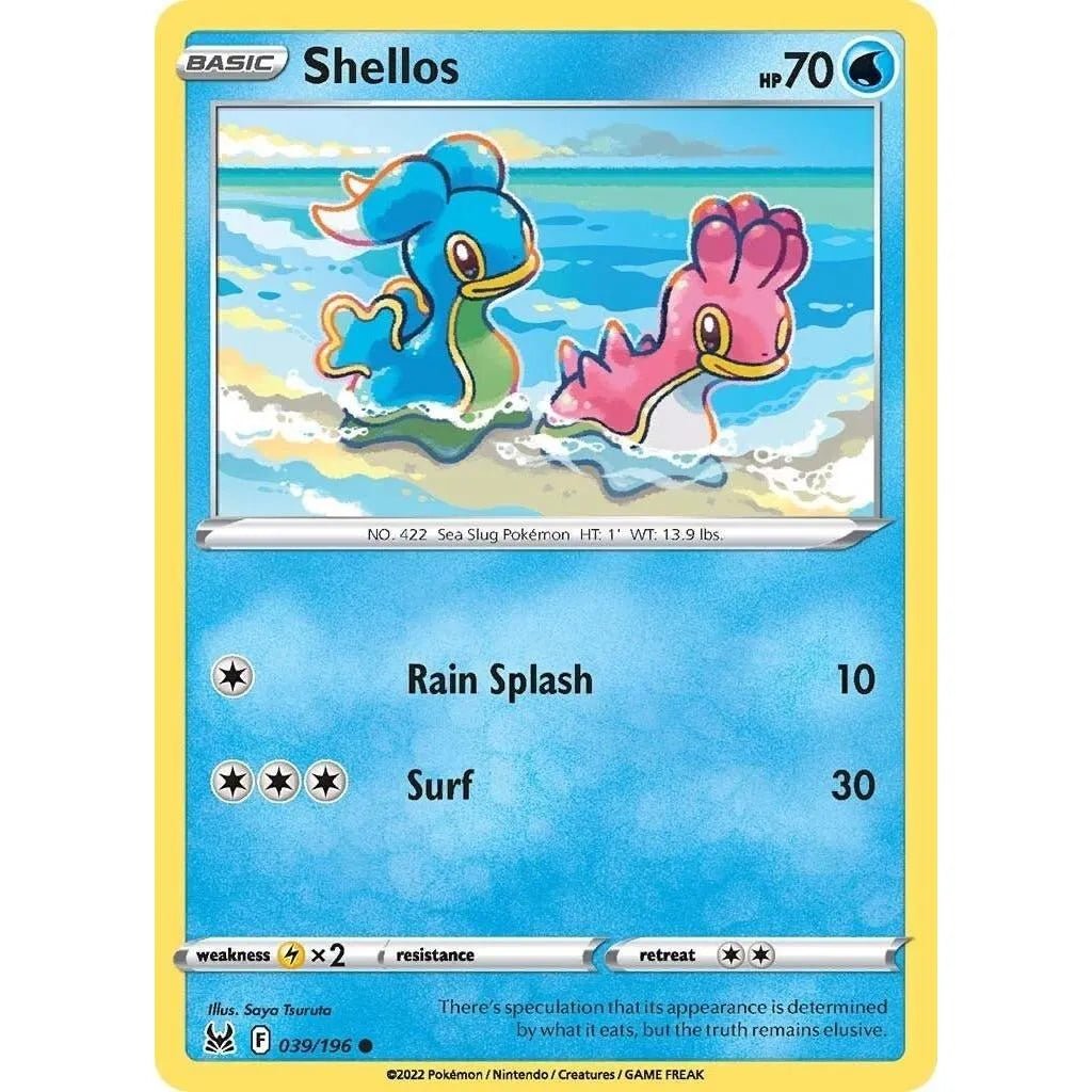 Shellos (039/196) (SWSH11: Lost Origin) in Malta | LAB7
