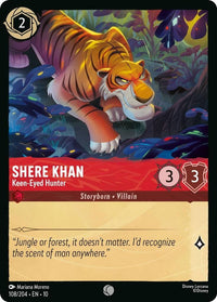 Ravensburger Shere Khan - Keen - Eyed Hunter (108/204) (Whispers in the Well) by LAB7 Malta, Europe