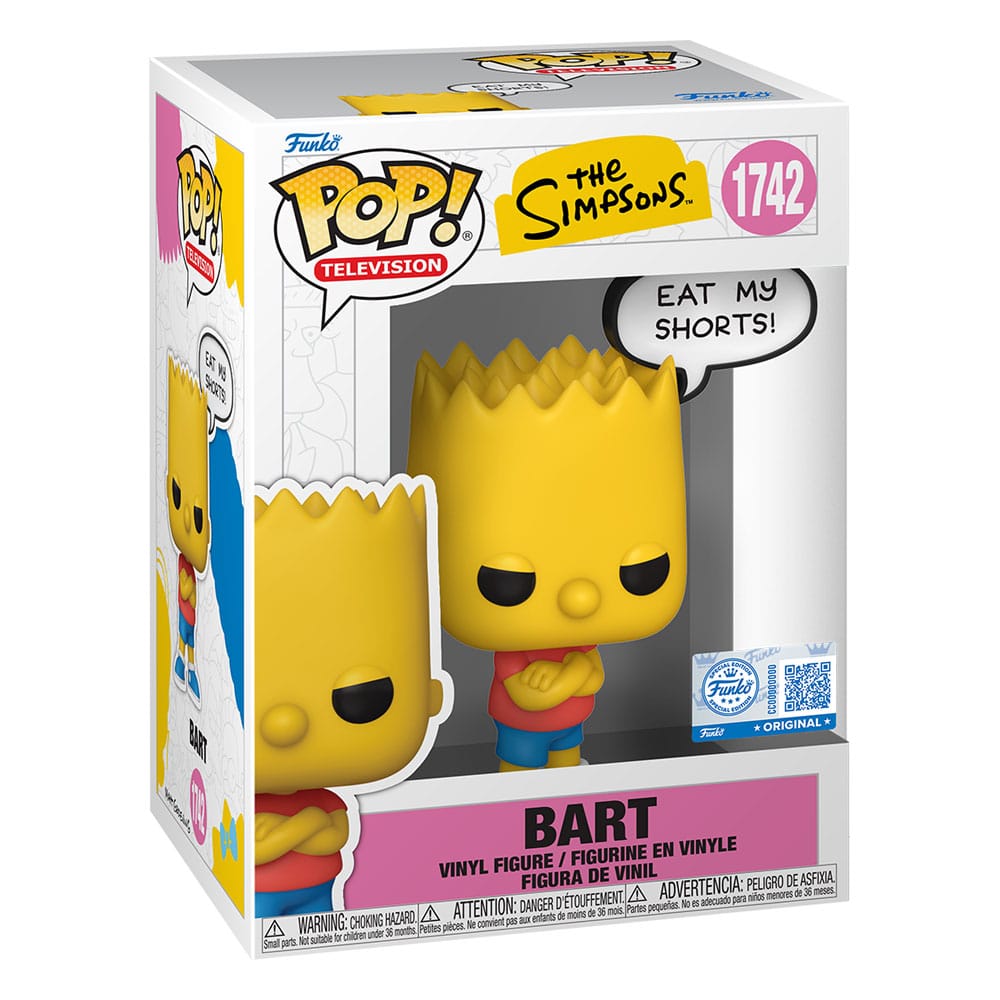Funko Simpsons POP! Sayings Vinyl Figure Bart Simpson by LAB7 Malta, Europe