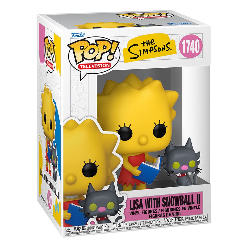 Funko Simpsons POP TV Vinyl Figure Lisa & Snowball by LAB7 Malta, Europe