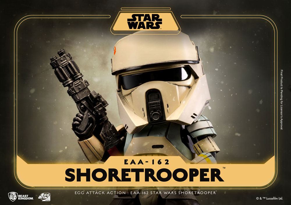 Beast Kingdom Solo: A Star Wars Story Egg Attack Action Figure Shoretrooper 16 cm by LAB7 Malta, Europe