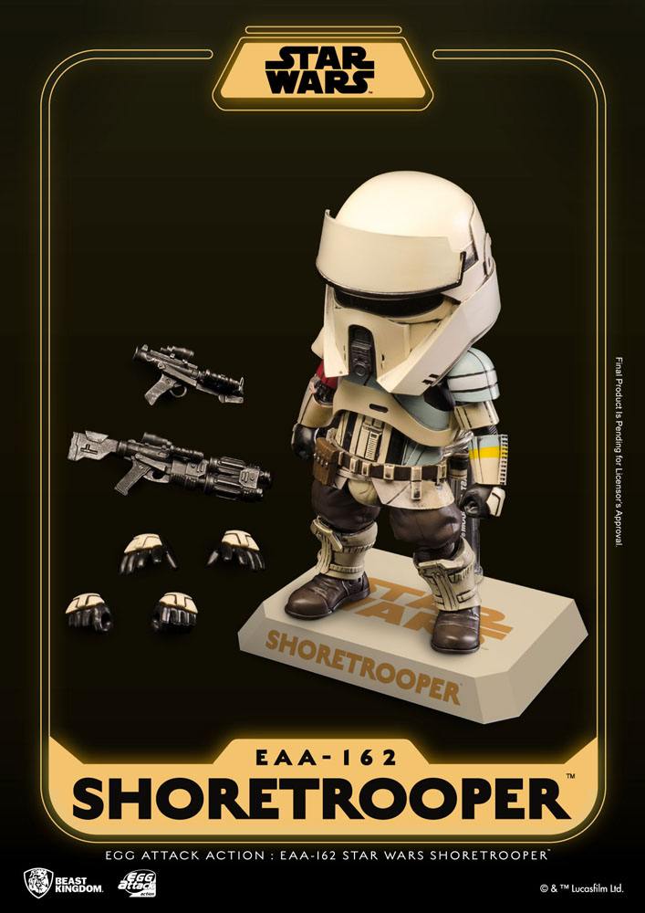 Beast Kingdom Solo: A Star Wars Story Egg Attack Action Figure Shoretrooper 16 cm by LAB7 Malta, Europe