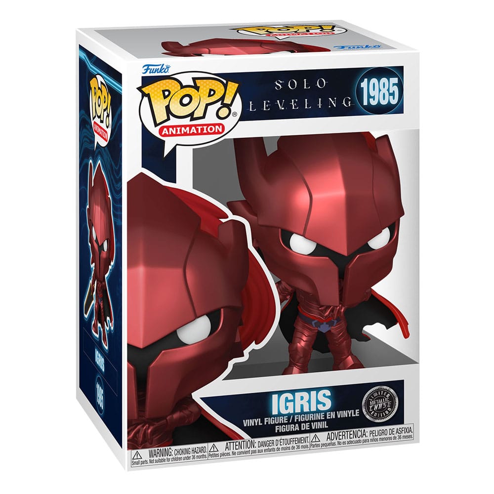 Funko Solo Leveling Pop! Igris Vinyl Figure – Chase Variant Possible by LAB7 Malta, Europe