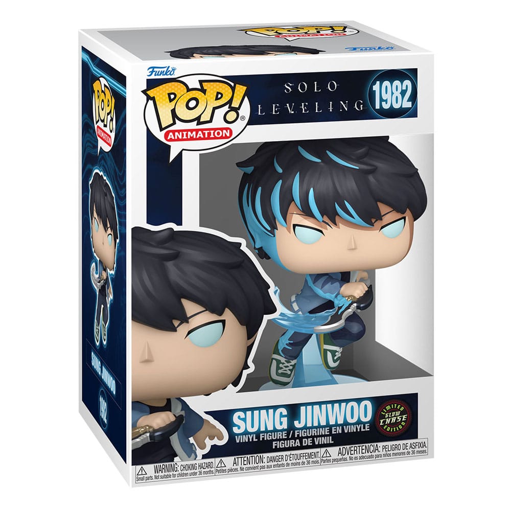 Funko Solo Leveling Pop! Sung Jinwoo Vinyl Figure – Chase Variant Possible by LAB7 Malta, Europe